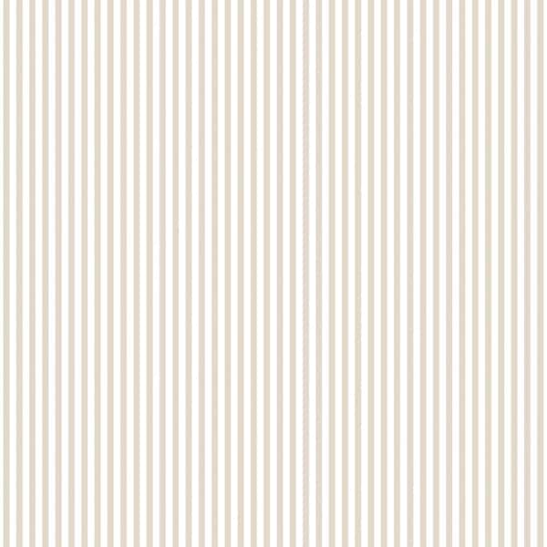 Unbranded Smart Stripes 3 Beige/White Shirt Stripe Matte Finish Non-Pasted Vinyl on Non-Woven Wallpaper Roll