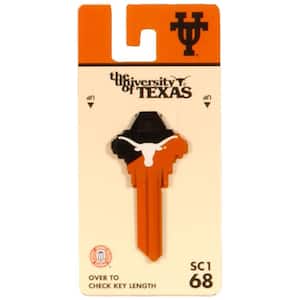 #68 NCAA Texas Longhorns Key Blank