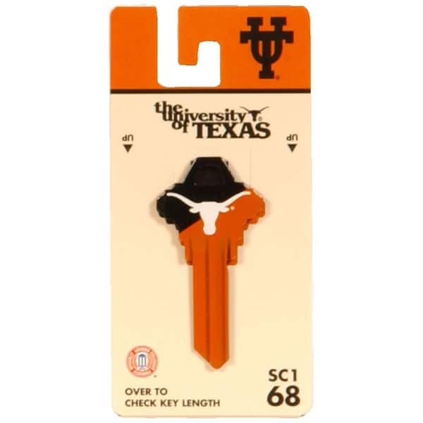 Hillman #68 NCAA Texas Longhorns Key Blank