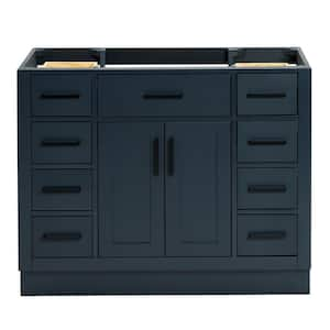 Hepburn 42 in. W x 21.5 in. D x 34.5 in. H Bath Vanity Cabinet without Top in Midnight Blue