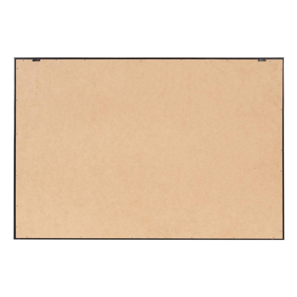 Natural Highland Cow Canvas Print with Polystyrene Frame