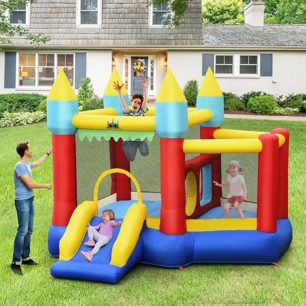 Inflatable Bounce House Slide Jumping Castle Ball Pit Tunnels Without Blower