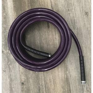 Rl Flo Master Premium 1 2 In Dia X 50 Ft Polyurethane Garden Hose Eggplant 550ep The Home Depot