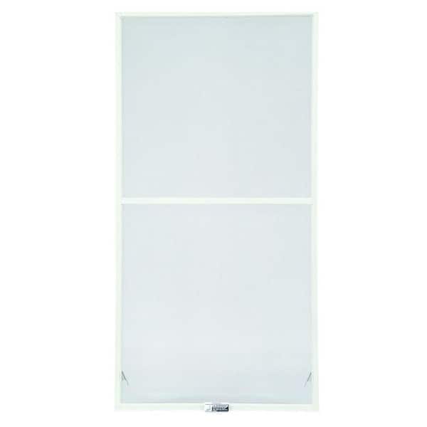 Andersen 35-7/8 in. x 34-27/32 in. 200 and 400 Series White Aluminum Double-Hung Window Insect Screen