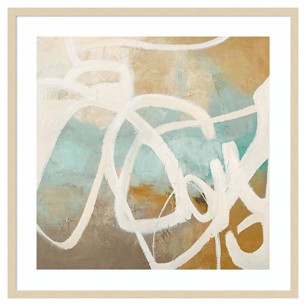 Amanti Art Notify by Design Fabrikken 33 in. W x 33 in. H. Wood Framed Wall Art Print Framed in Brown