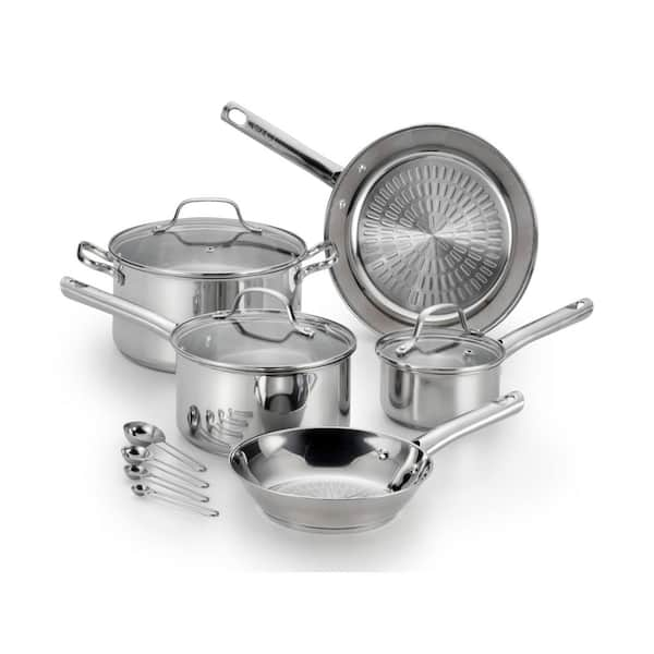 T-Fal Saucepan, with Measuring Marks, Covered, 2 Quart