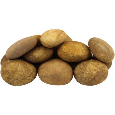 21.6 cu. ft. 1 in. to 3 in. 1620 lbs. Royal Tan Pebbles