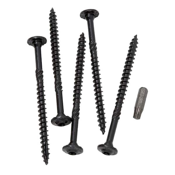 GRK Fasteners 5/16 in. x 4 in. Star Drive Low Profile Washer Head