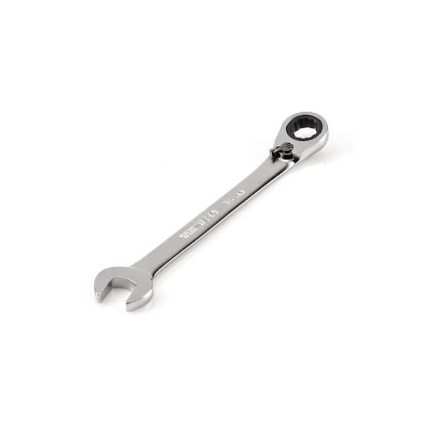 TEKTON 16 mm Reversible 12-Point Ratcheting Combination Wrench