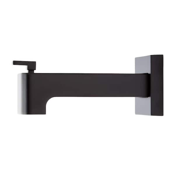 SIGNATURE HARDWARE - Hibiscus 7-11/16 in. Integrated Diverter Tub Spout