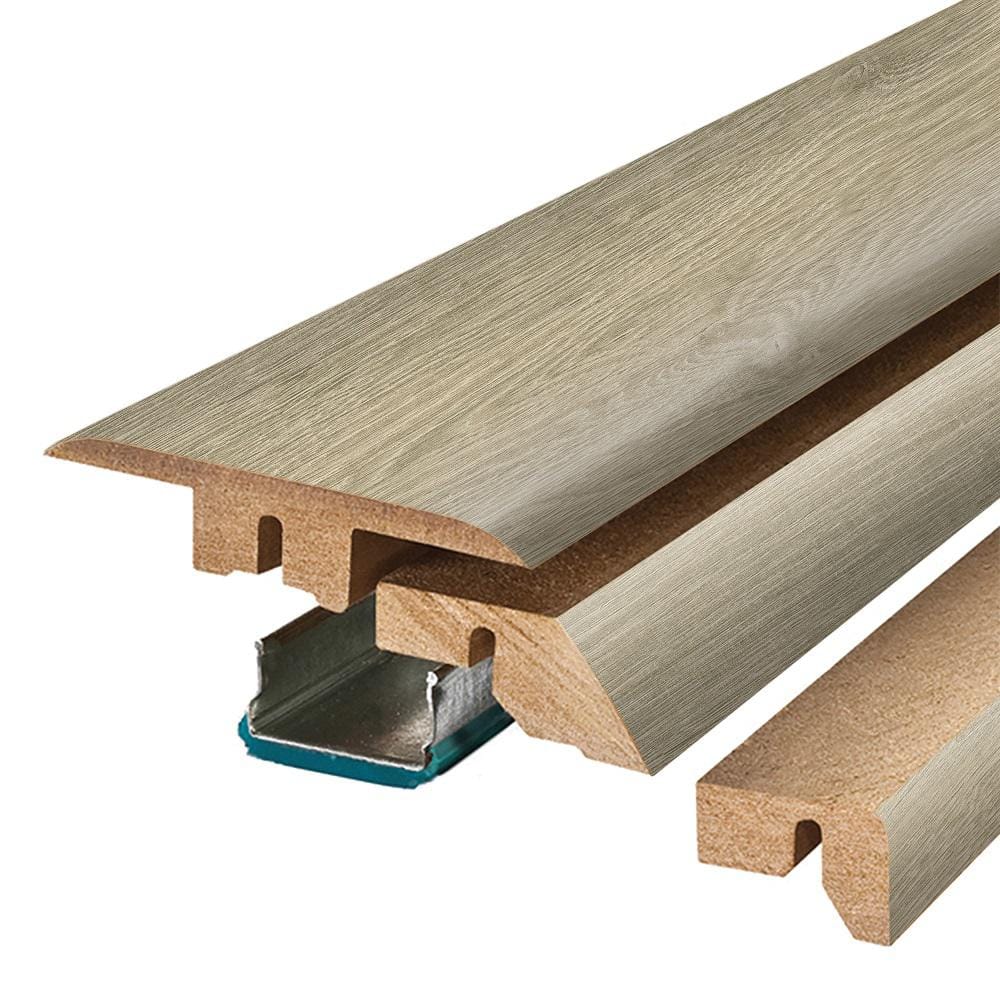 King 0.75 in. T x 2.37 in. W x 78.7 in. L Textured Wood Look Laminate Moulding/Trim 4 in 1 Molding price history on PriceWatchPro