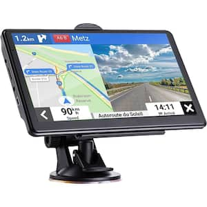 7 in. Touch Screen Screen GPS Navigation for Car with Real Voice Direction, Lane Guidance, Speed and Red Light Warning