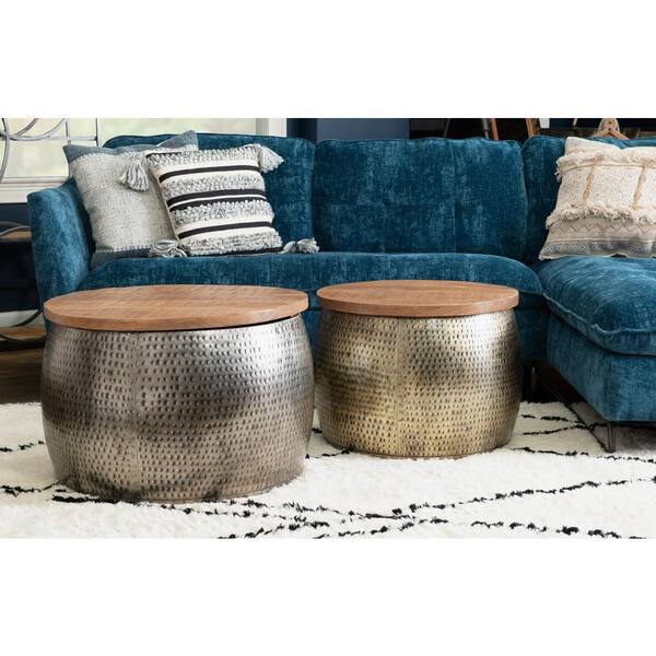 orrico rose gold coffee table