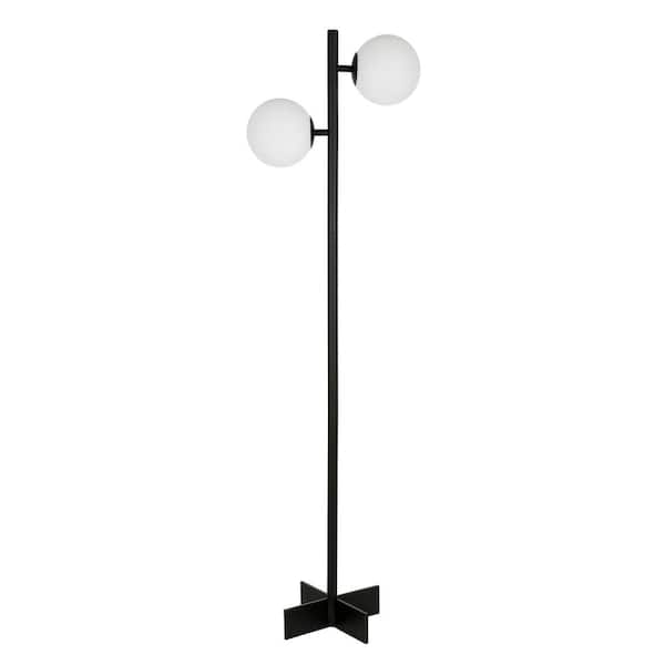 Meyer&Cross Twee 70-1/2 in. Blackened Bronze Floor Lamp