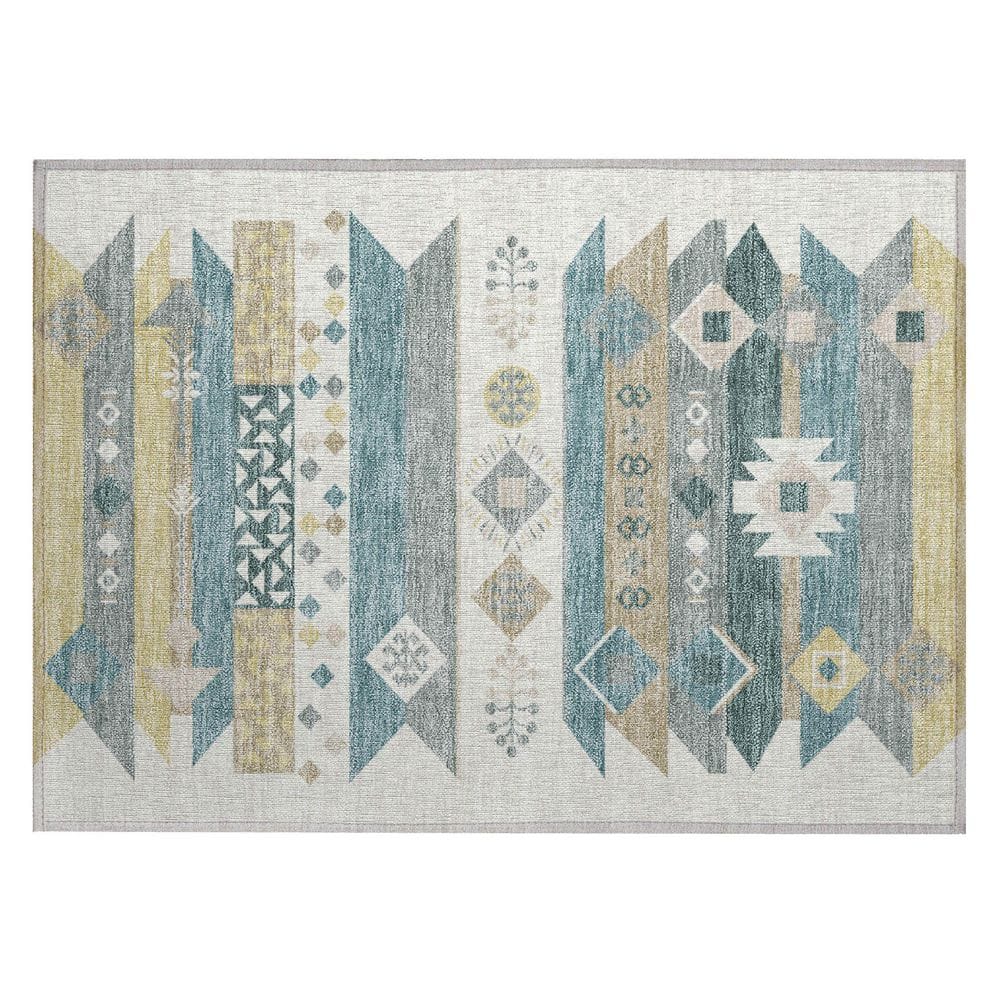 Chantille Machine Washable Indoor/Outdoor Abstract ACN2499 Ivory 2 ft. x 3 ft. Accent Rug price history on PriceWatchPro
