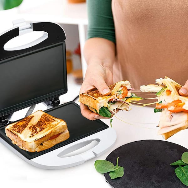 Bene Casa Flat Grill Sandwich Press White