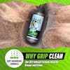 GRIP CLEAN Hand Cleaner for Auto Mechanics - Heavy-Duty Pumice Soap +  Fingernail Brush, All Natural and Dirt Infused for Dry Hands N008-FB01 -  The Home Depot