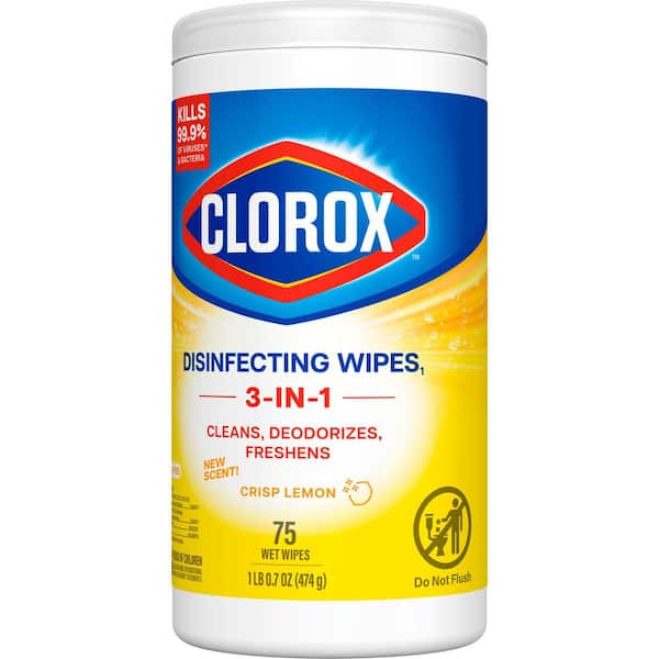 Reviews for Clorox 75-Count Crisp Lemon Scent Bleach Free