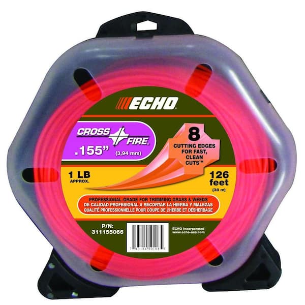 ECHO .155" Cross-Fire Trimmer Line (126 ft.) Large Clam