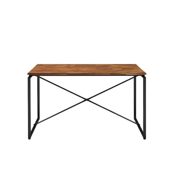 Donason 47 in. Rectangle Oak Wood Top (Seats 4)
