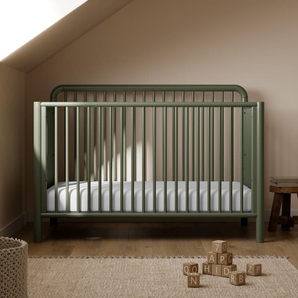 Storkcraft Porto Olive 5-in-1 Convertible Crib 04523-10A - The