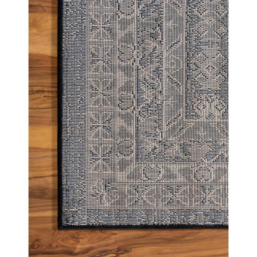 Handmade Black Synthetic 9' x 12' Rectangular Area Rug