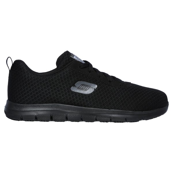 skechers all black womens shoes