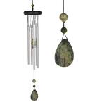 Signature Collection, Woodstock Chakra Chime, 17 in. Aventurine Wind Chime