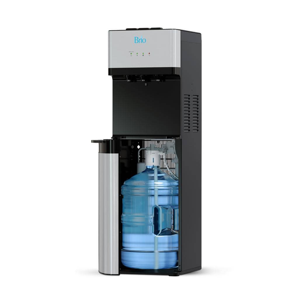 Stainless Steel Bottom Loading Tri-Temperature Water Dispenser