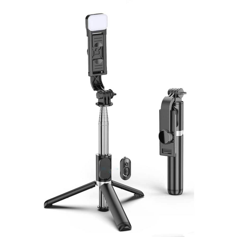 Portable 41 in. Selfie Stick Tripod with Wireless Remote 360 Rotation Extendable Stand for iPhone Android Smartphone price history on PriceWatchPro