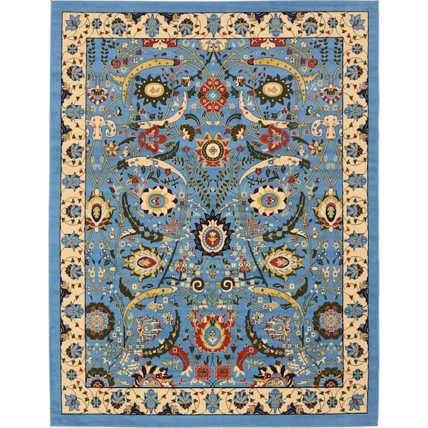 Espahan Cape Cod Blue 9' 0 x 12' 0 Area Rug