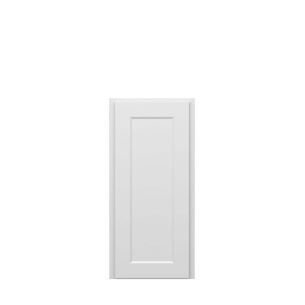 Norfolk Shaker 12 in. W x 36 in. H x 12 in. D in Painted White Plywood Asse