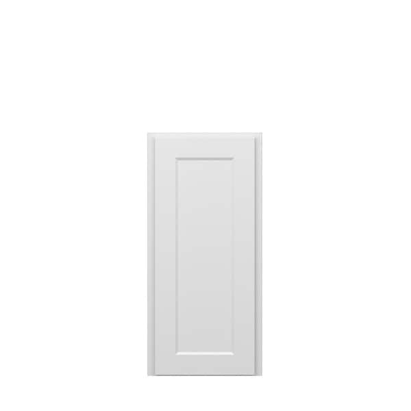 Unbranded Norfolk Shaker 12 in. W x 36 in. H x 12 in. D in Painted White Plywood Assembled Wall End Corner Standard Cabinet