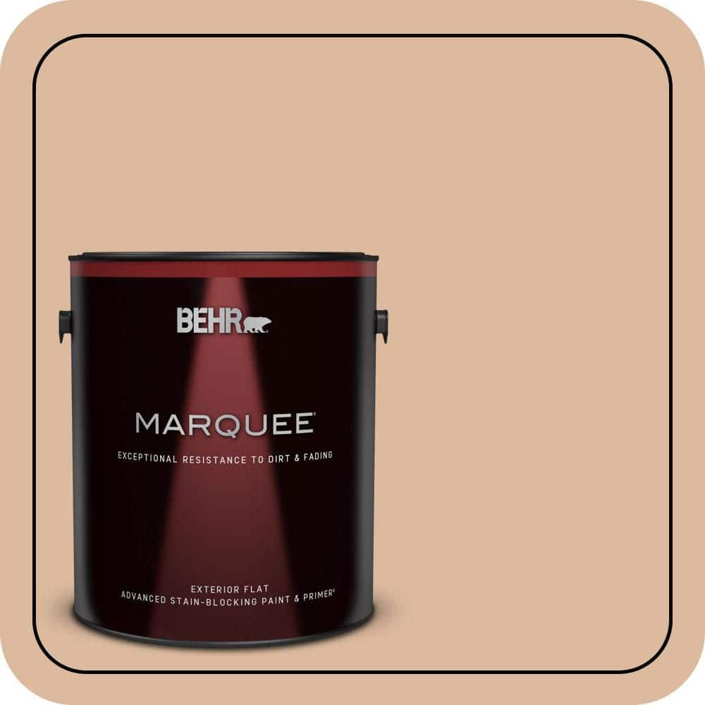 1 gal. #PPU3-09 Pumpkin Cream Flat Exterior Paint & Primer price history on PriceWatchPro