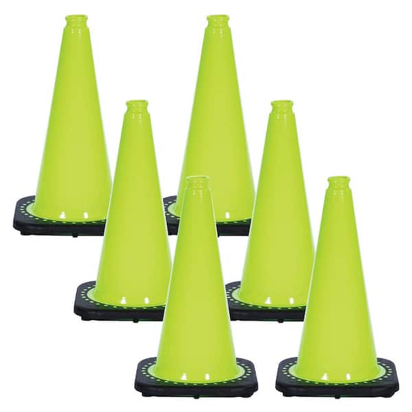 Mr. Chain 18 in. Safety Green Traffic Cones