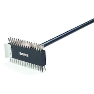 3-1/2 in. Stainless Steel Bristles Broiler Master Brush (6-Pack)