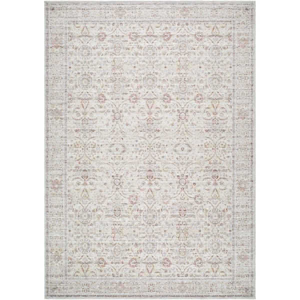 Livabliss Our PNW Home Spokane Light Gray Doormat 2 ft. x 4 ft. Indoor Area Rug