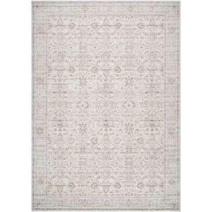 Our PNW Home Spokane Light Gray Traditional 4 ft. x 6 ft. Indoor Area Rug
