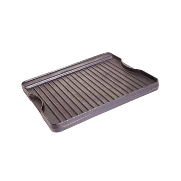14 in. H Pre-Seasoned Iron Black Grill Cookware for Gas Grills