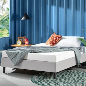 Zinus essential upholstered platform shop bed