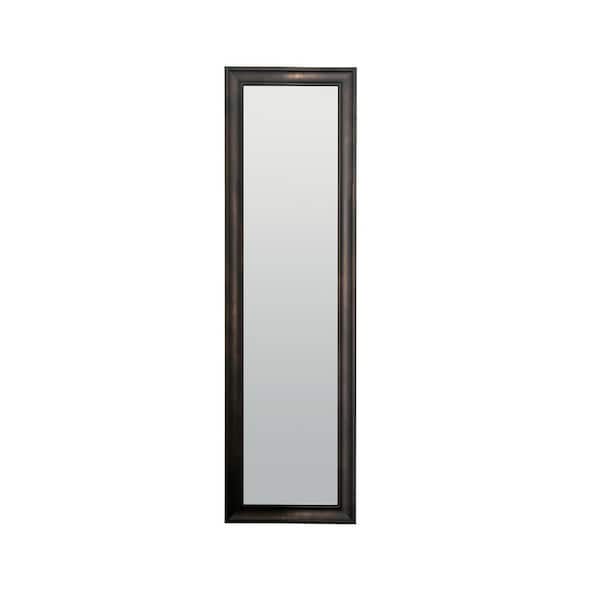 BrandtWorks Small Brown Wood Classic Mirror (19.5 in. H X 69 in. W)