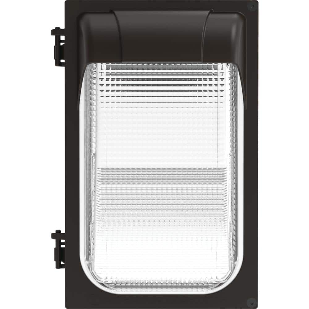 Textured Dark Bronze Adjustable LED Wall Pack Light
