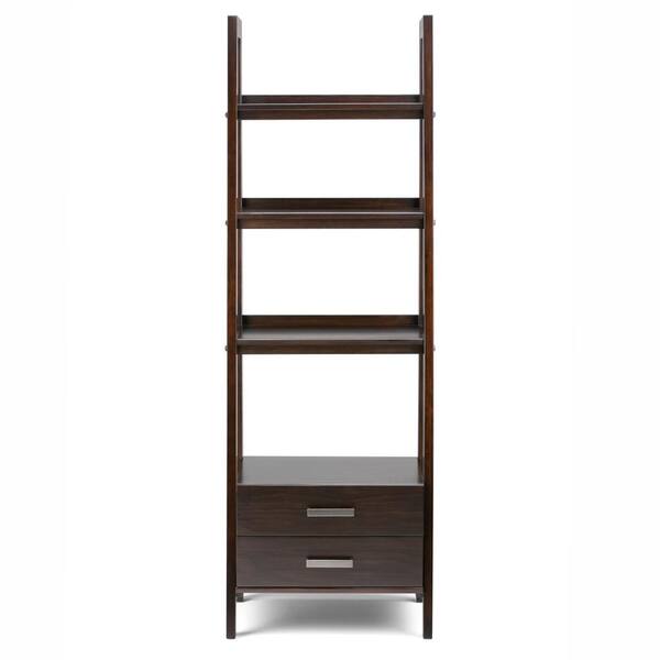 4 Shelf Ladder Bookcase, Stair Step Bookcase Home Depot