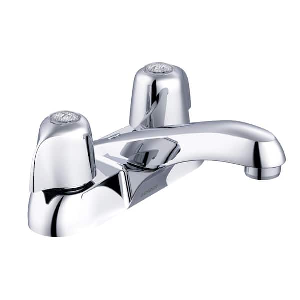 Gerber Classics 4 in. Centerset 2 Handle Bathroom Faucet in Chrome