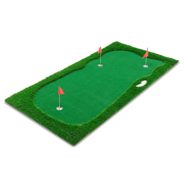 10 x 5 ft. Large Professional Golf Training Mat for Indoor/Outdoor Swing Putting Green Practice
