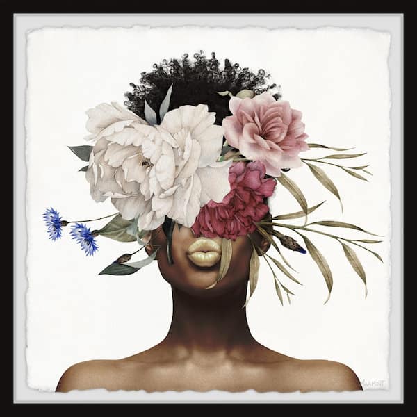 Unbranded "A Kiss for You" by Marmont Hill Framed People Art Print 24 in. x 24 in.