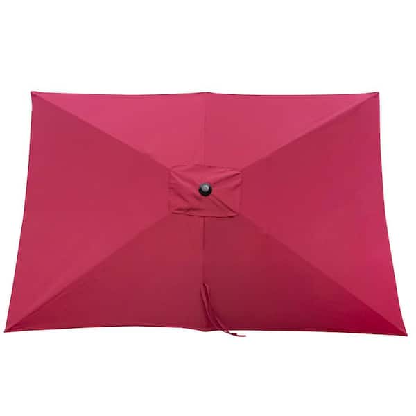 6ft burgandy patio umbrella Fiberbuilt Umbrellas 7GPUCB-Burgundy 7.5 Foot Hexagon 6 Rib Push Up and Pin Garden Vinyl Weave Burgundy This heavy duty commercial grade Venture Series 6 Square Market Sunbrella Umbrella offers all the features which a residential or commercial owner demands with a robust commercial grade aluminum frame Gtnali 6 ft. x 9