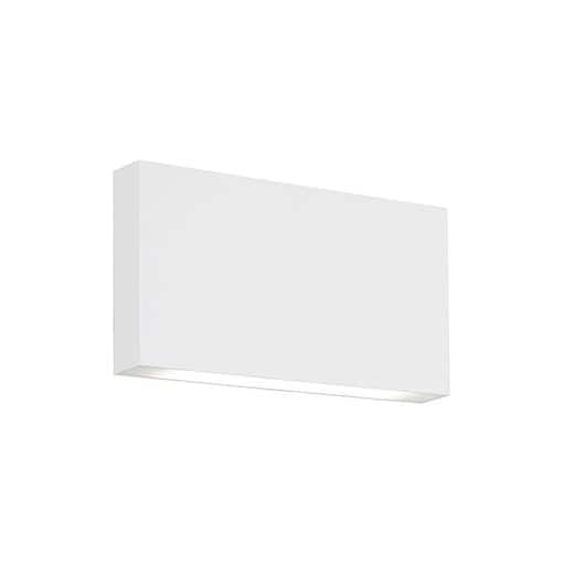 Sleek Minimalist White Aluminum Dimmable LED Wall Sconce