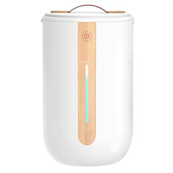 Towel Warmer for Bathroom, Electric Towel Warmer Bucket in White with Heating Progress Bar, Auto Shut-off