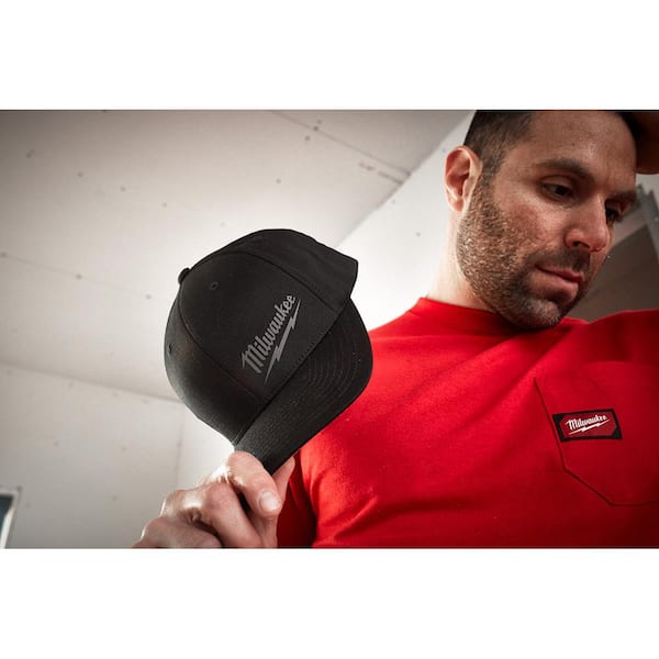 Lids Hat Drop Branded HD Fitted Cap - Red/Black/Grey